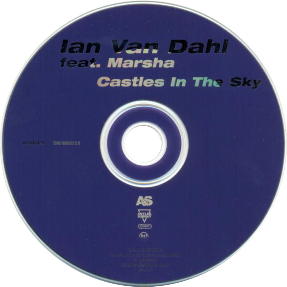 Cartula Cd de Ian Van Dahl - Castles In The Sky (Featuring Marsha) (Cd Single) (Belgica)