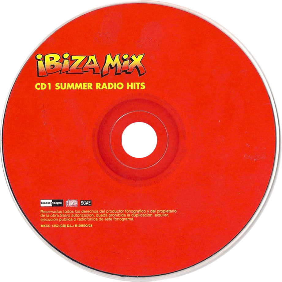 Cartula Cd1 de Ibiza Mix 2003