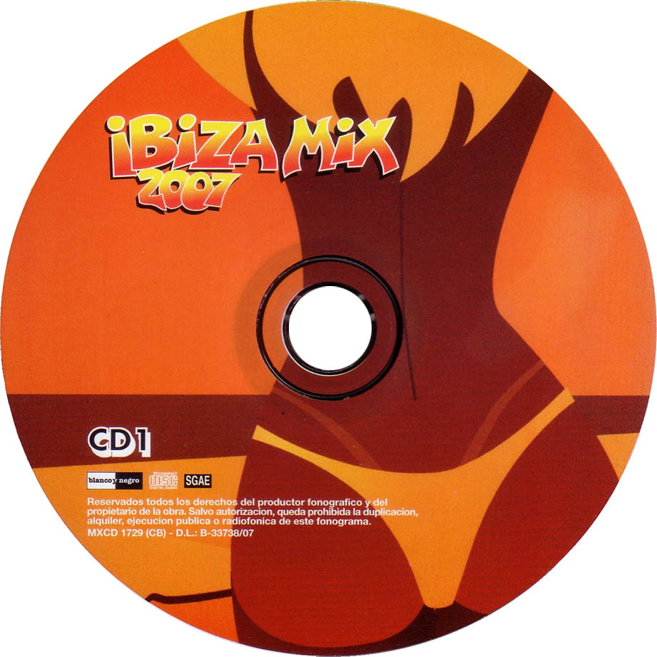 Cartula Cd1 de Ibiza Mix 2007