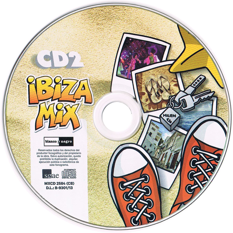 Cartula Cd2 de Ibiza Mix 2013