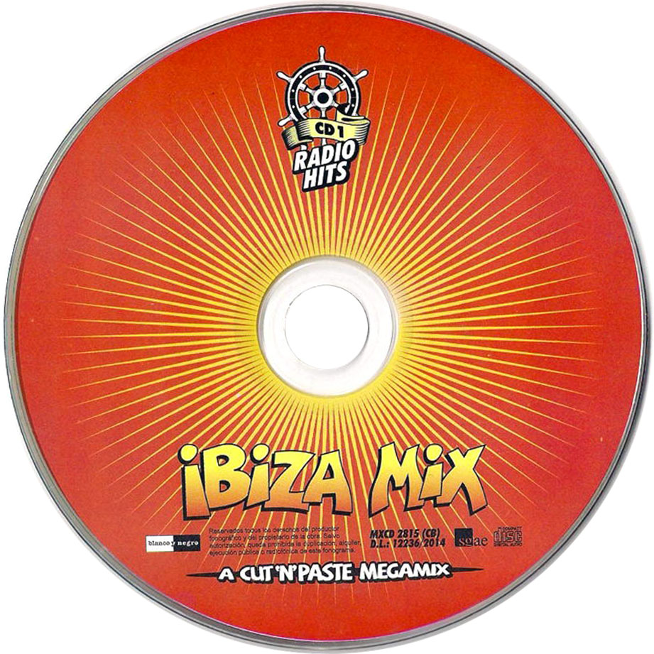 Cartula Cd de Ibiza Mix 2014