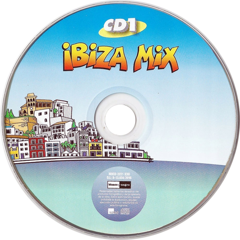 Cartula Cd1 de Ibiza Mix 2016