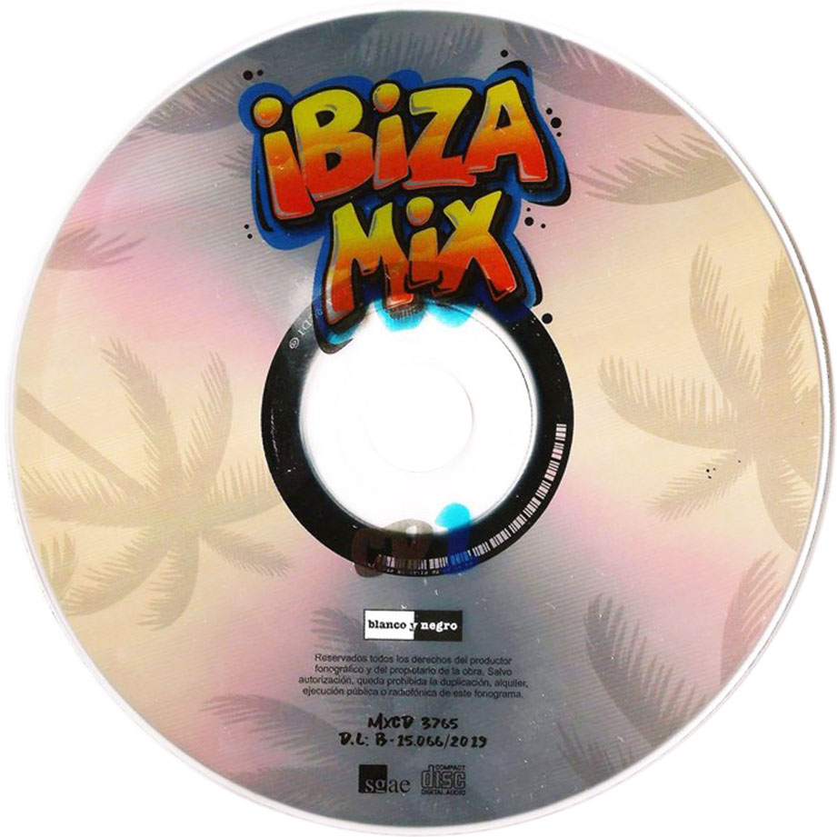 Cartula Cd de Ibiza Mix 2019