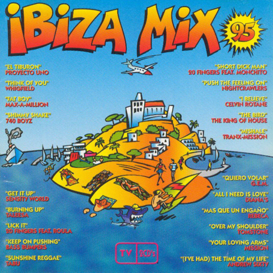 Cartula Frontal de Ibiza Mix 95