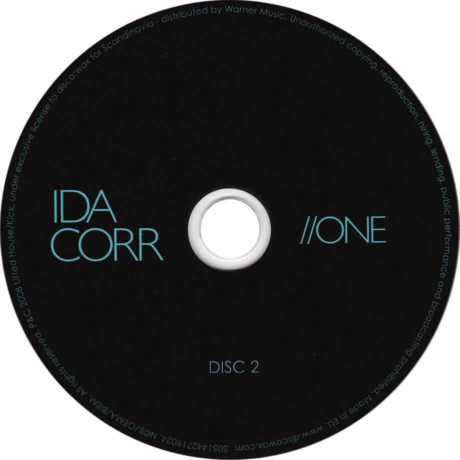 Cartula Cd2 de Ida Corr - One