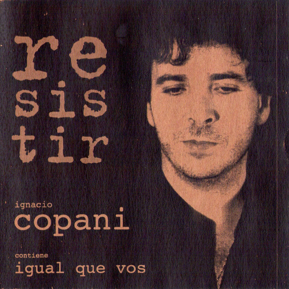 Cartula Frontal de Ignacio Copani - Resistir
