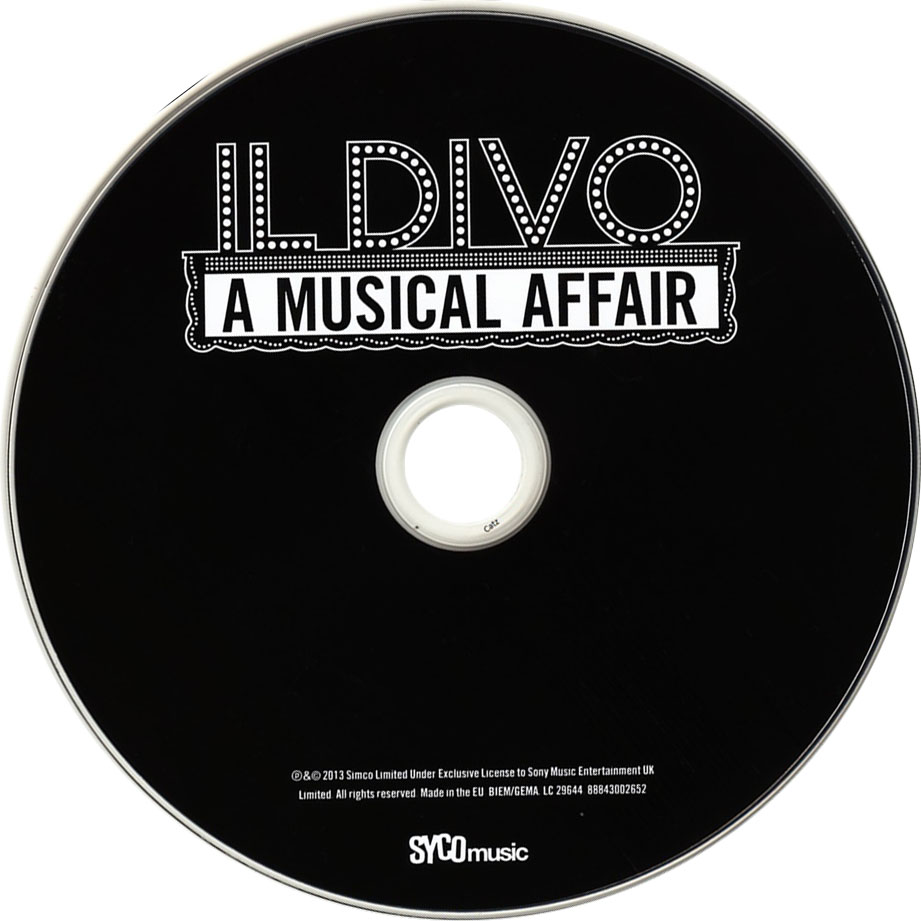 Cartula Cd de Il Divo - A Musical Affair (Deluxe Edition)