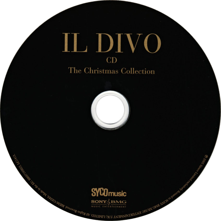 Cartula Cd de Il Divo - The Christmas Collection (Deluxe Edition)