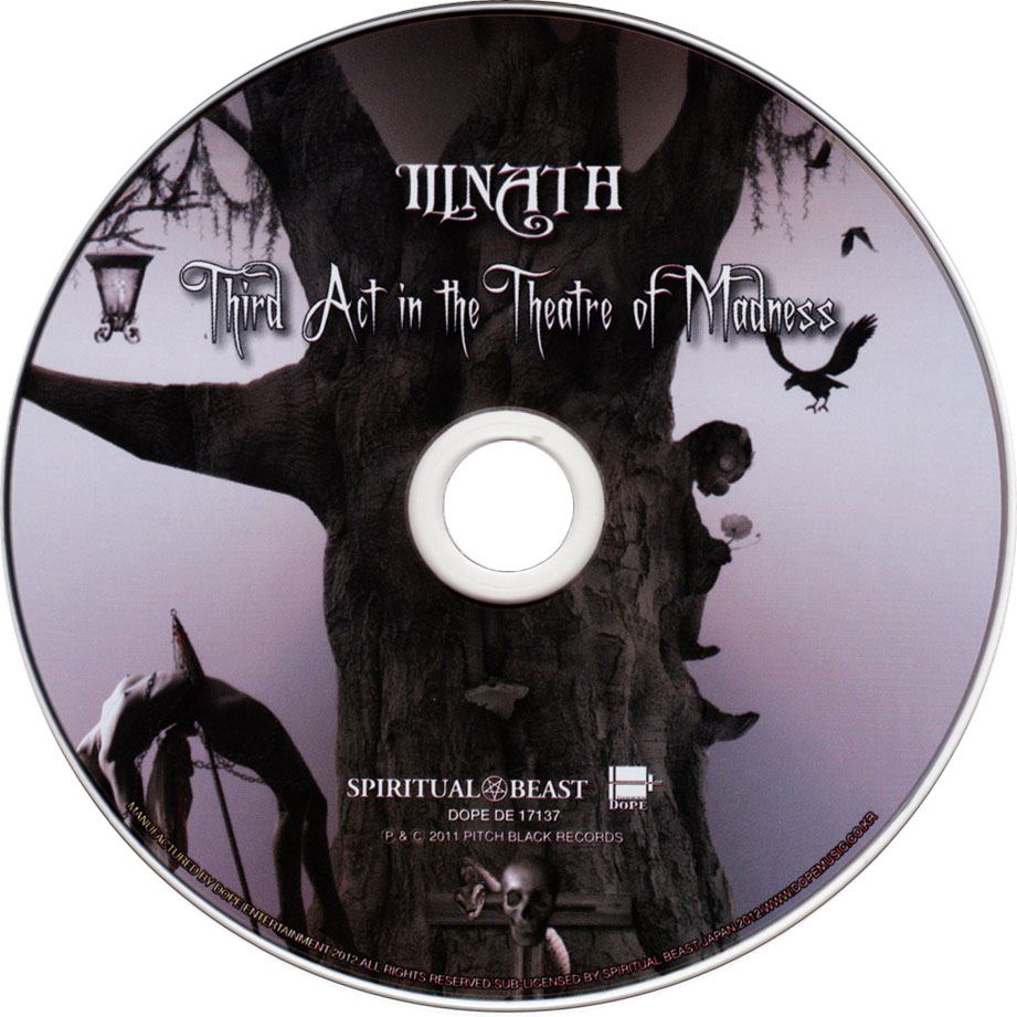 Cartula Cd de Illnath - Third Act In The Theater Of Madness