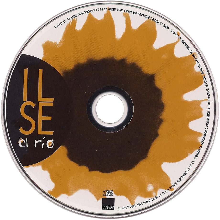 Cartula Cd de Ilse - El Rio