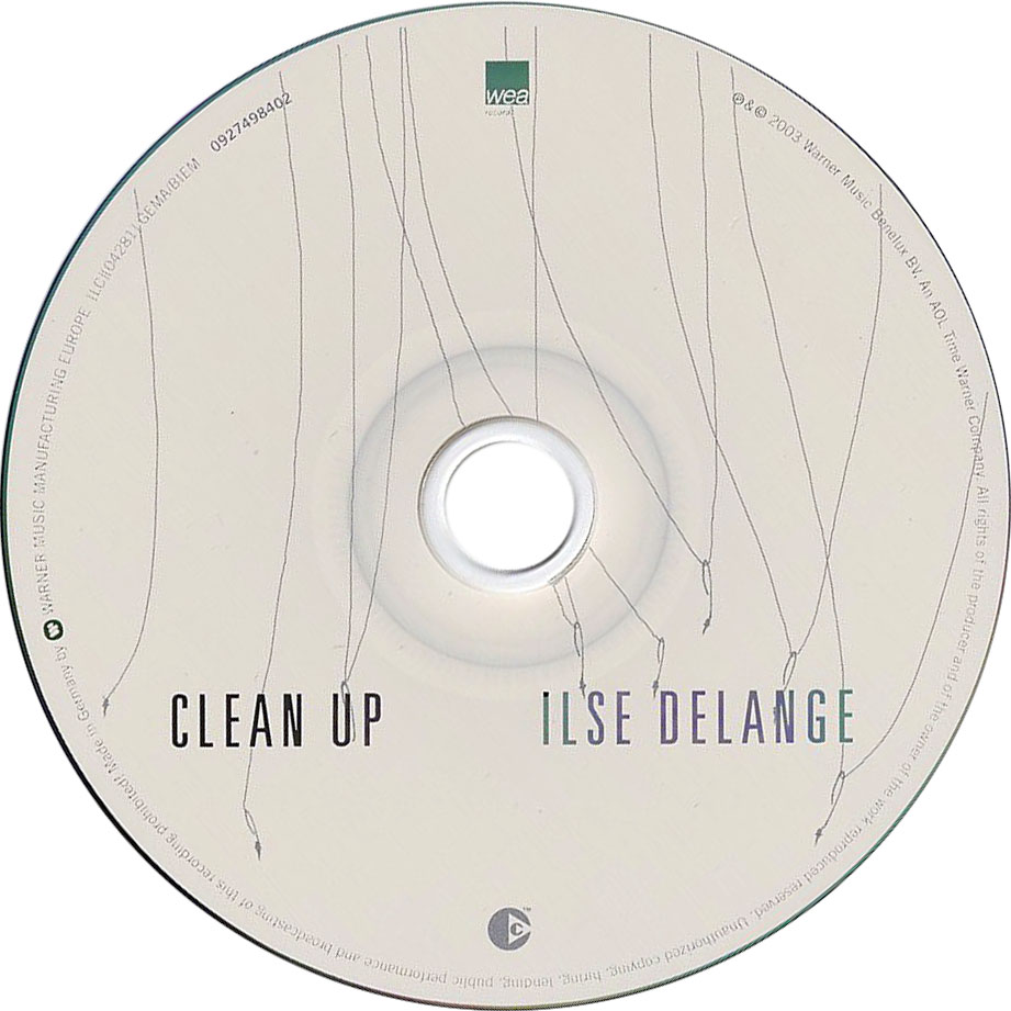 Cartula Cd de Ilse Delange - Clean Up