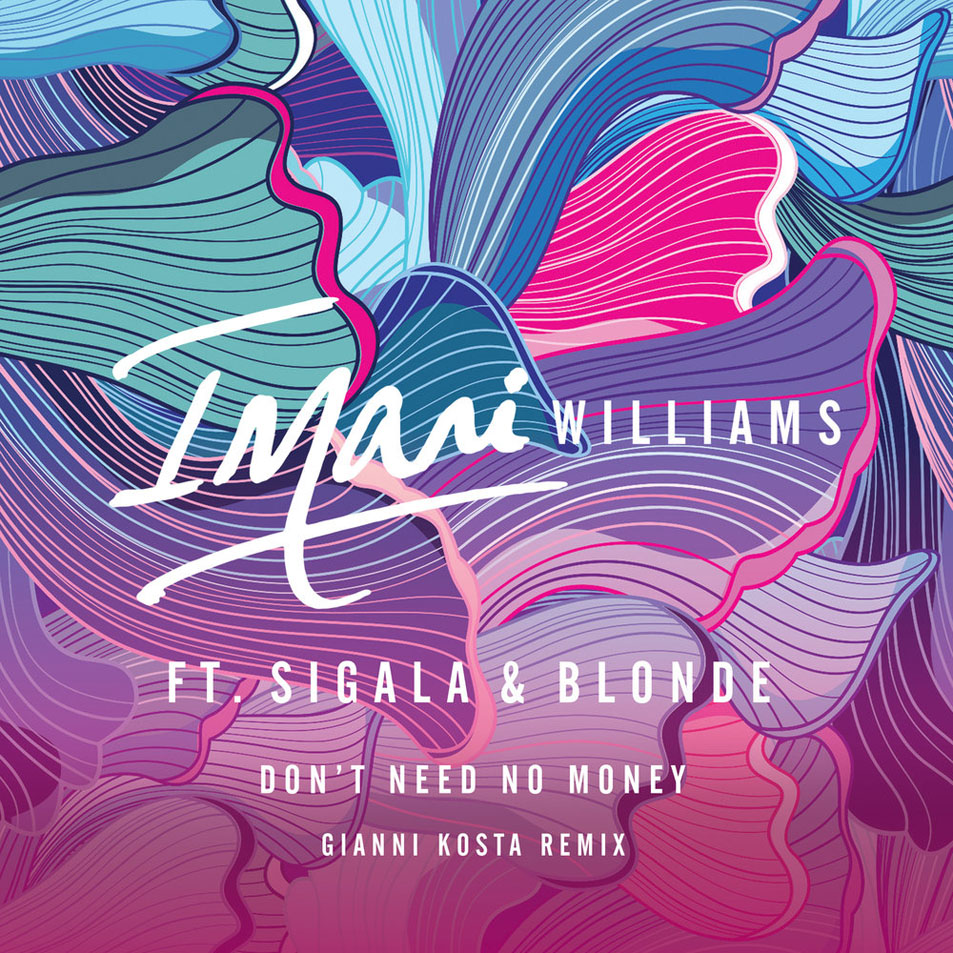 Cartula Frontal de Imani Williams - Don't Need No Money (Featuring Sigala & Blonde) (Gianni Kosta Remix) (Cd Single)