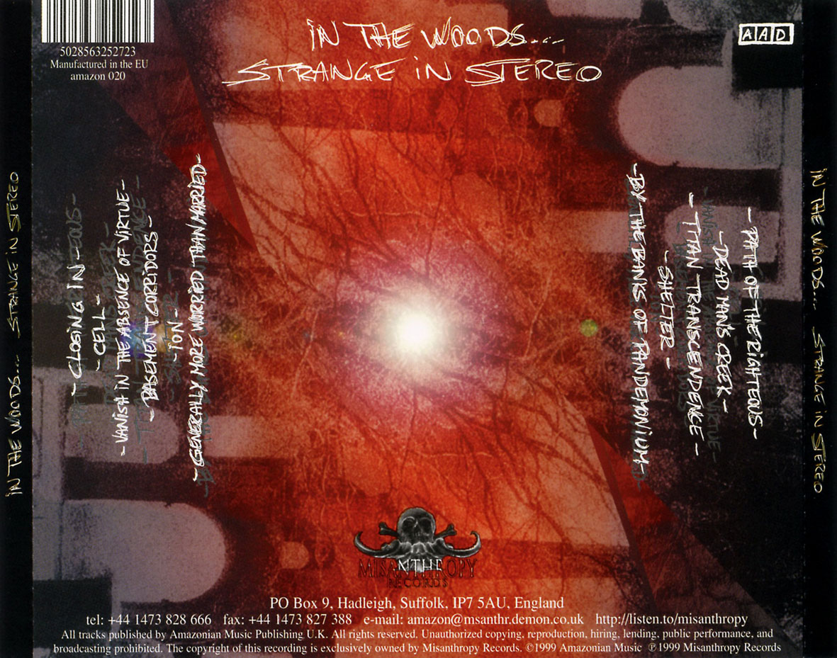 Cartula Trasera de In The Woods... - Strange In Stereo