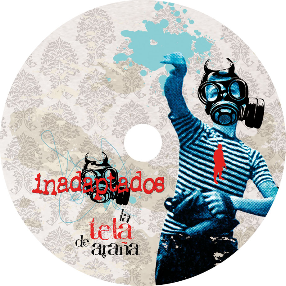 Cartula Cd de Inadaptados - La Tela De Araa