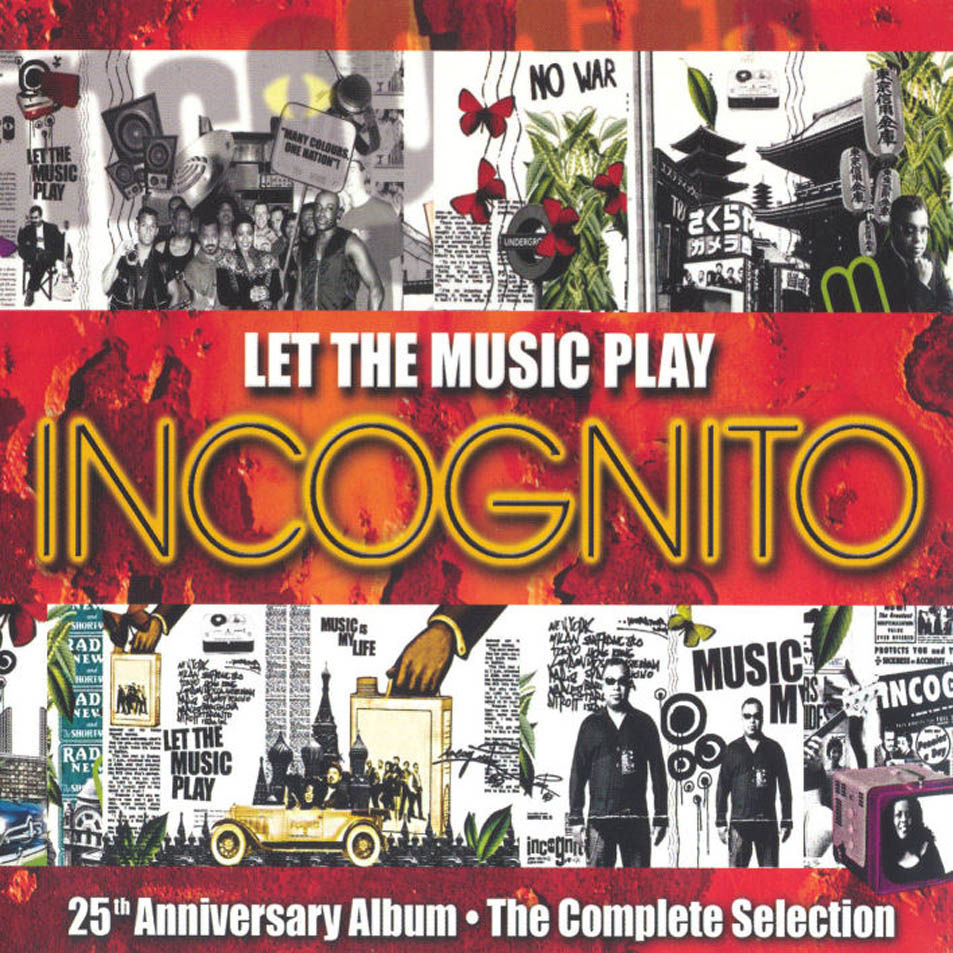 Cartula Frontal de Incognito - Let The Music Play