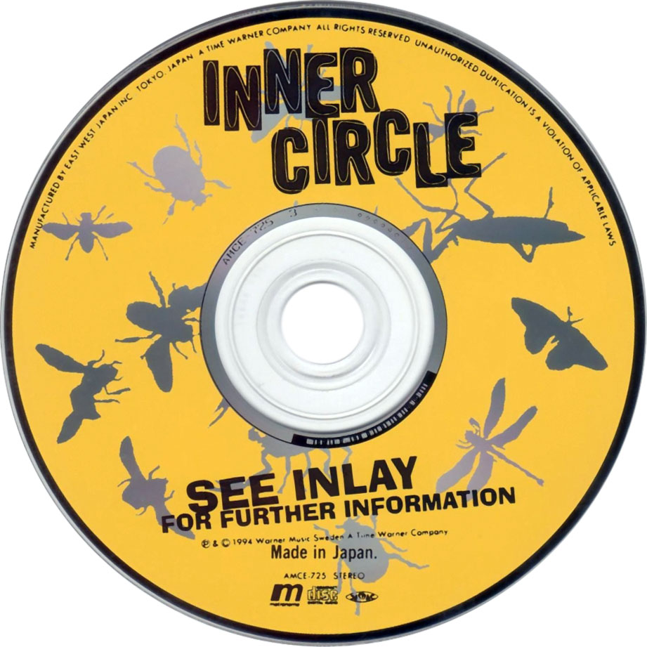 Cartula Cd de Inner Circle - Reggae Dancer