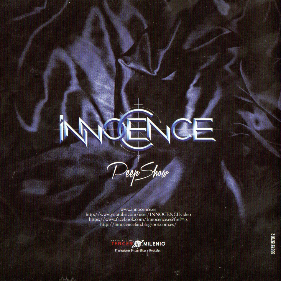 Cartula Interior Frontal de Innocence (Espaa) - Peep Show