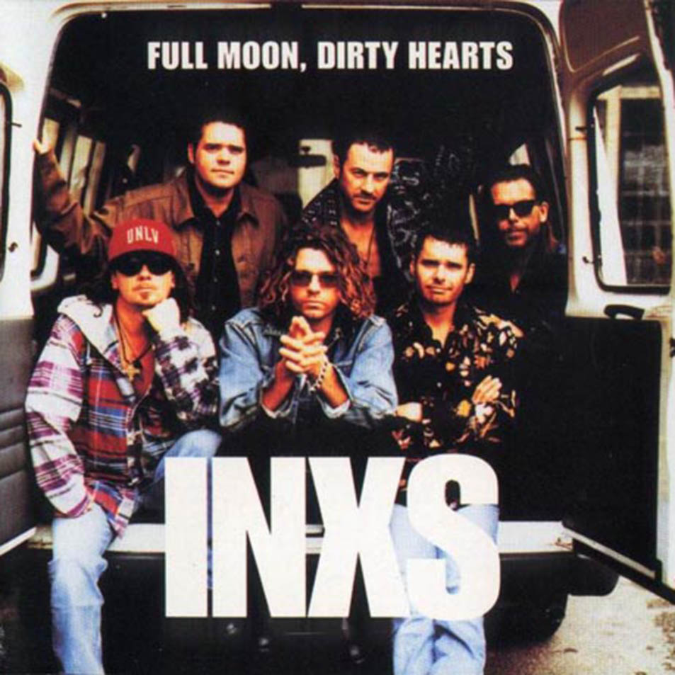 Cartula Frontal de Inxs - Full Moon, Dirty Hearts