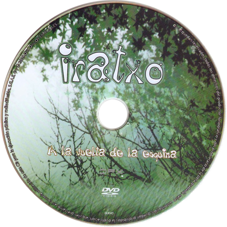 Cartula Dvd de Iratxo - A Versos Y Bocaos