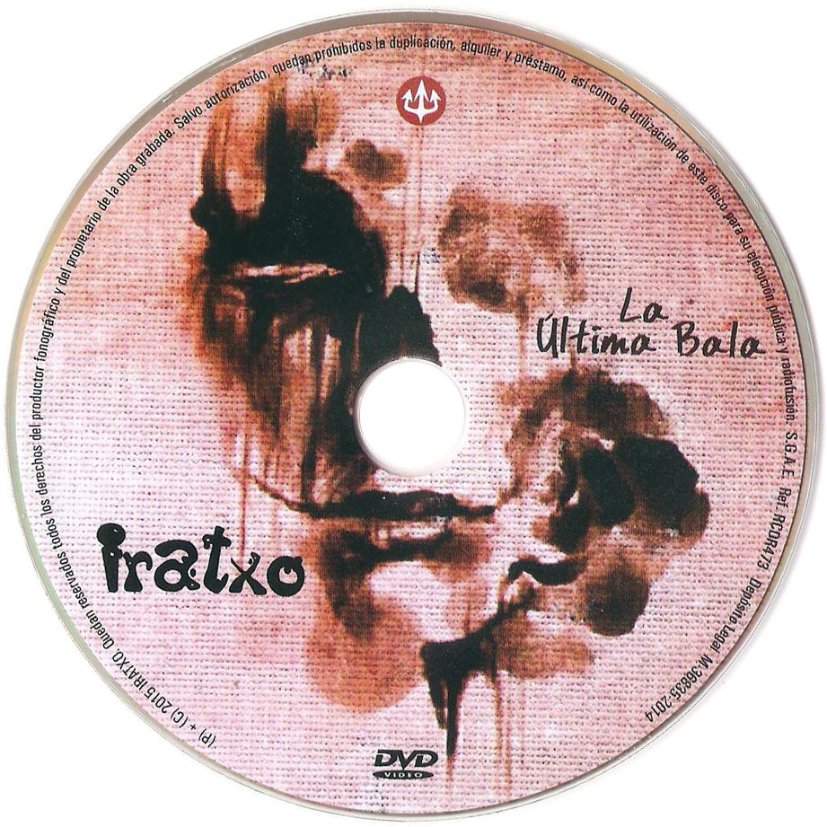Cartula Dvd de Iratxo - La Ultima Bala