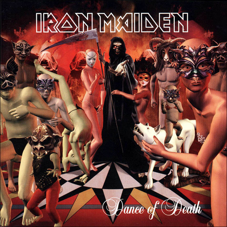 Cartula Frontal de Iron Maiden - Dance Of Death