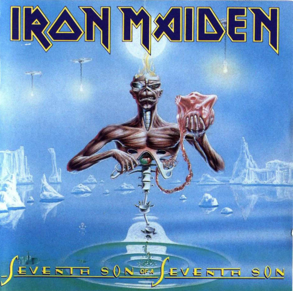Cartula Frontal de Iron Maiden - Seventh Son Of A Seventh Son