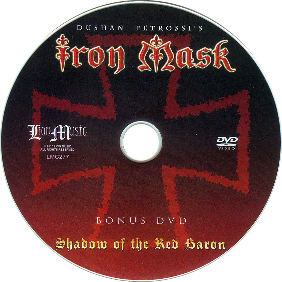 Cartula Dvd de Iron Mask - Shadow Of The Red Baron
