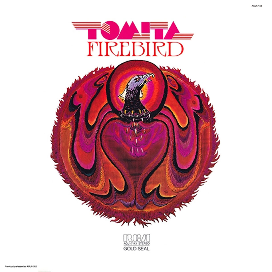 Cartula Frontal de Isao Tomita - Firebird