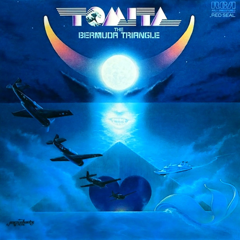 Cartula Frontal de Isao Tomita - The Bermuda Triangle