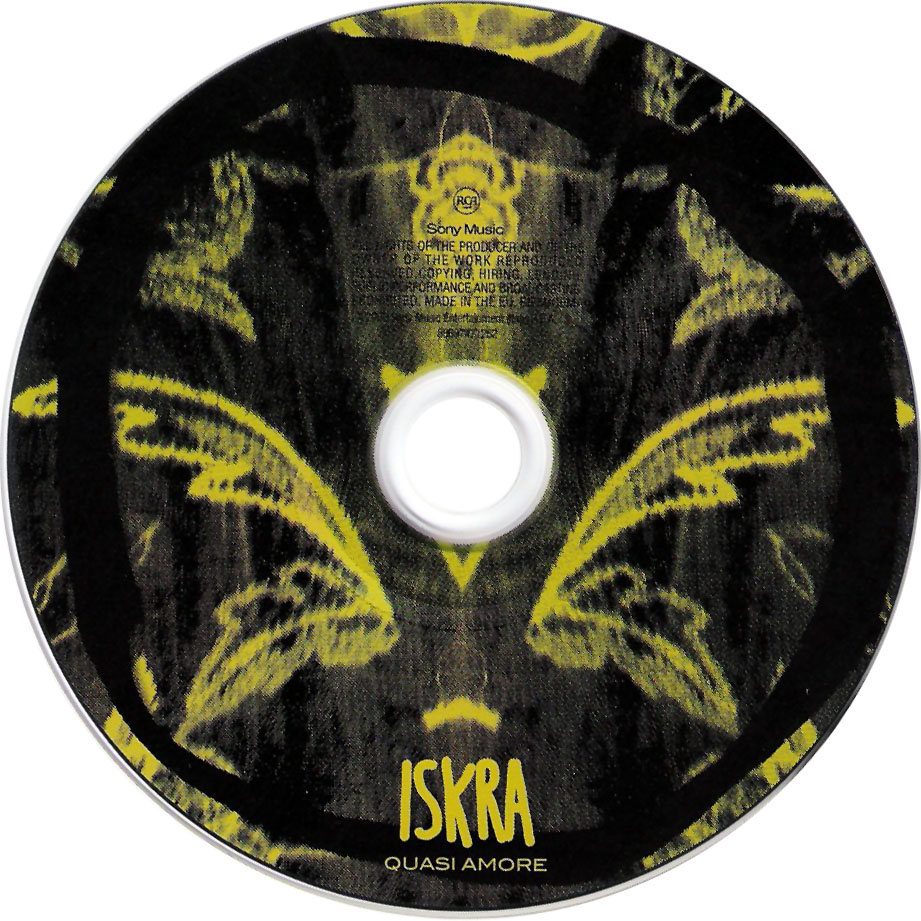 Cartula Cd de Iskra - Quasi Amore