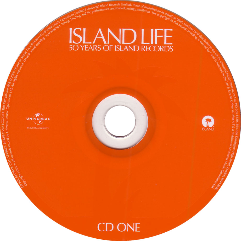 Cartula Cd1 de Island Life: 50 Years Of Island Records