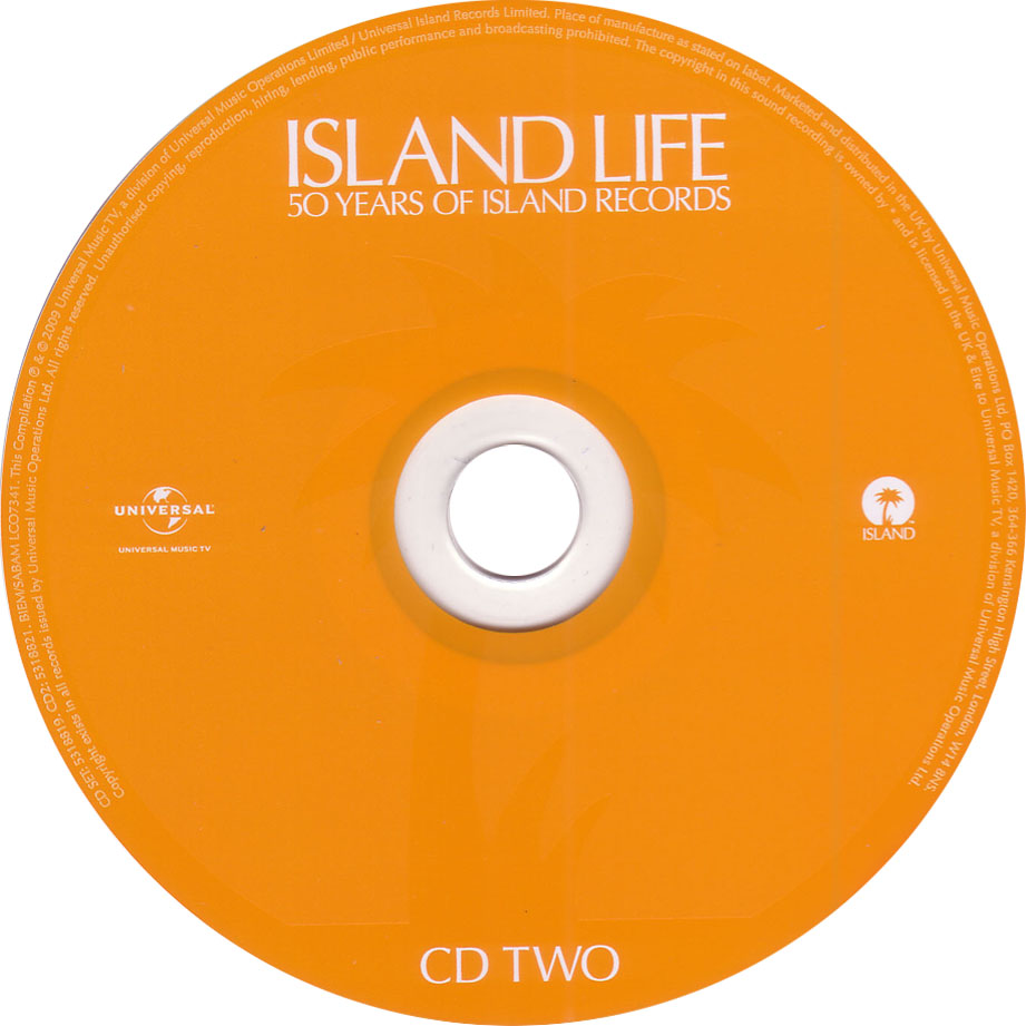 Cartula Cd2 de Island Life: 50 Years Of Island Records