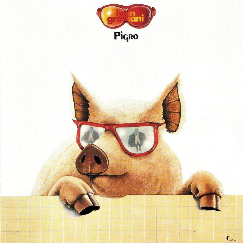 Cartula Frontal de Ivan Graziani - Pigro