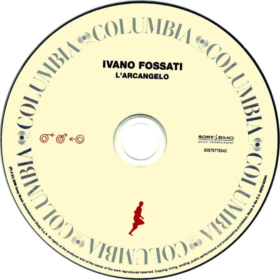 Cartula Cd de Ivano Fossati - L'arcangelo