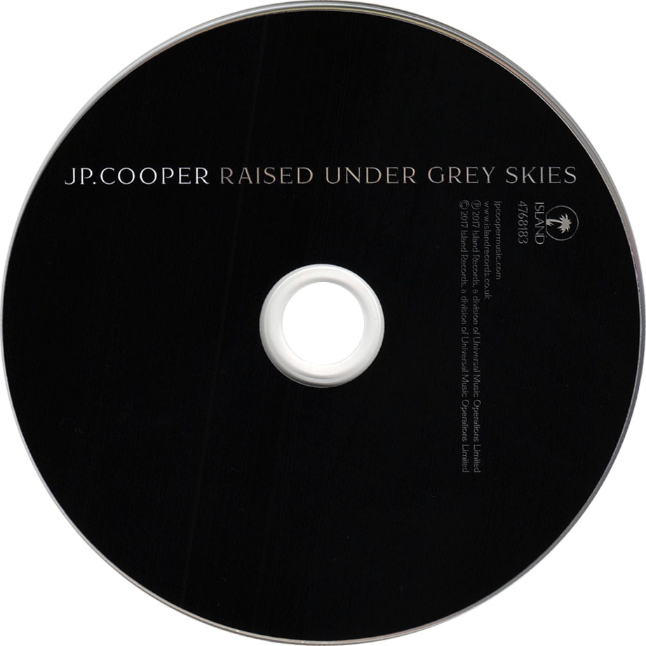 Cartula Cd de Jp Cooper - Raised Under Grey Skies