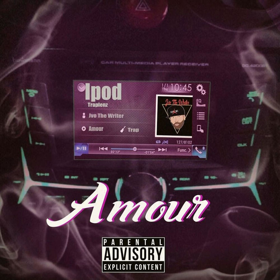 Cartula Frontal de Jvo The Writer - Amour (Cd Single)