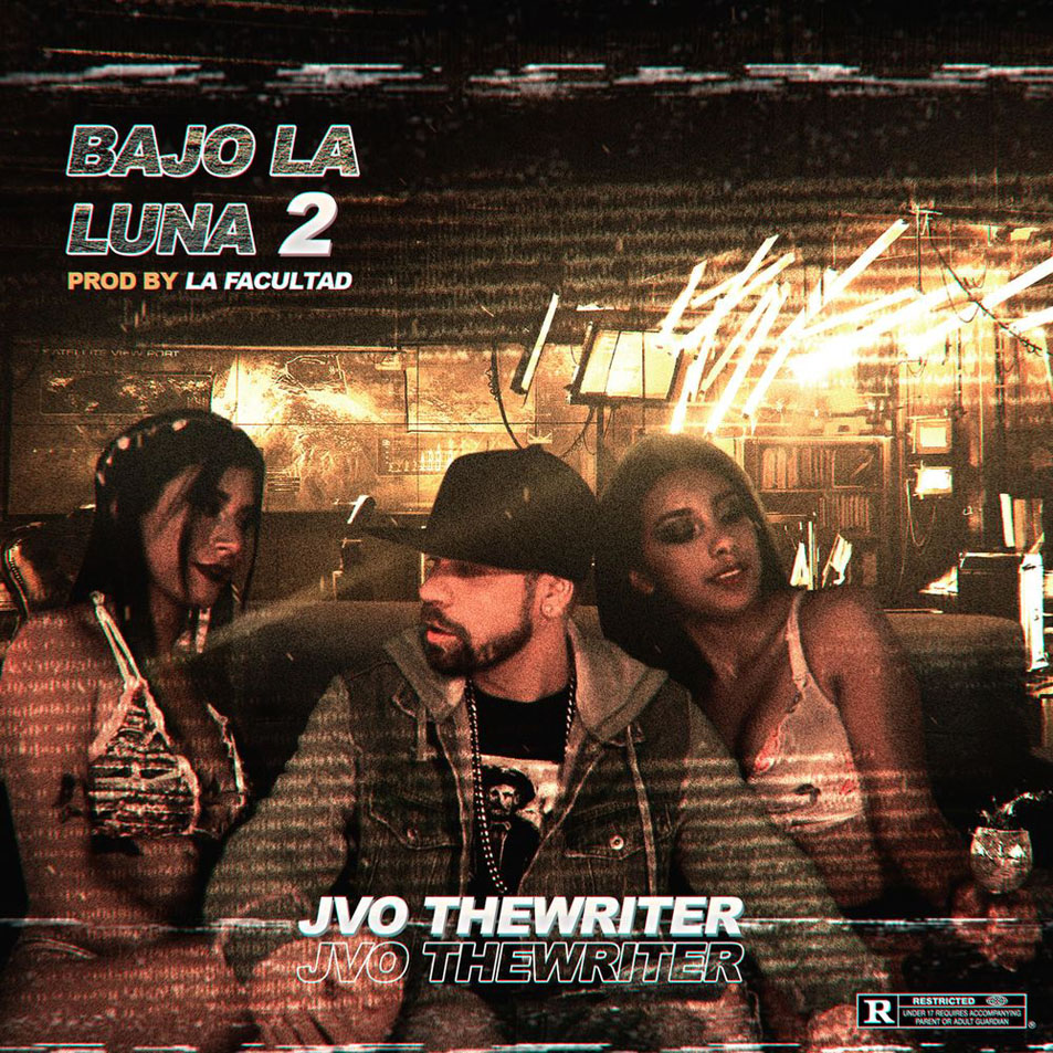 Cartula Frontal de Jvo The Writer - Bajo La Luna 2 (Cd Single)