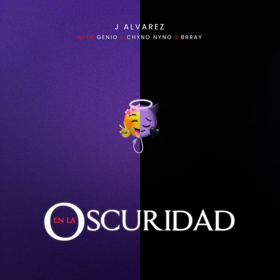 Cartula Frontal de J Alvarez & Genio El Mutante - En La Oscuridad (Featuring Chyno Nyno & Brray) (Cd Single)