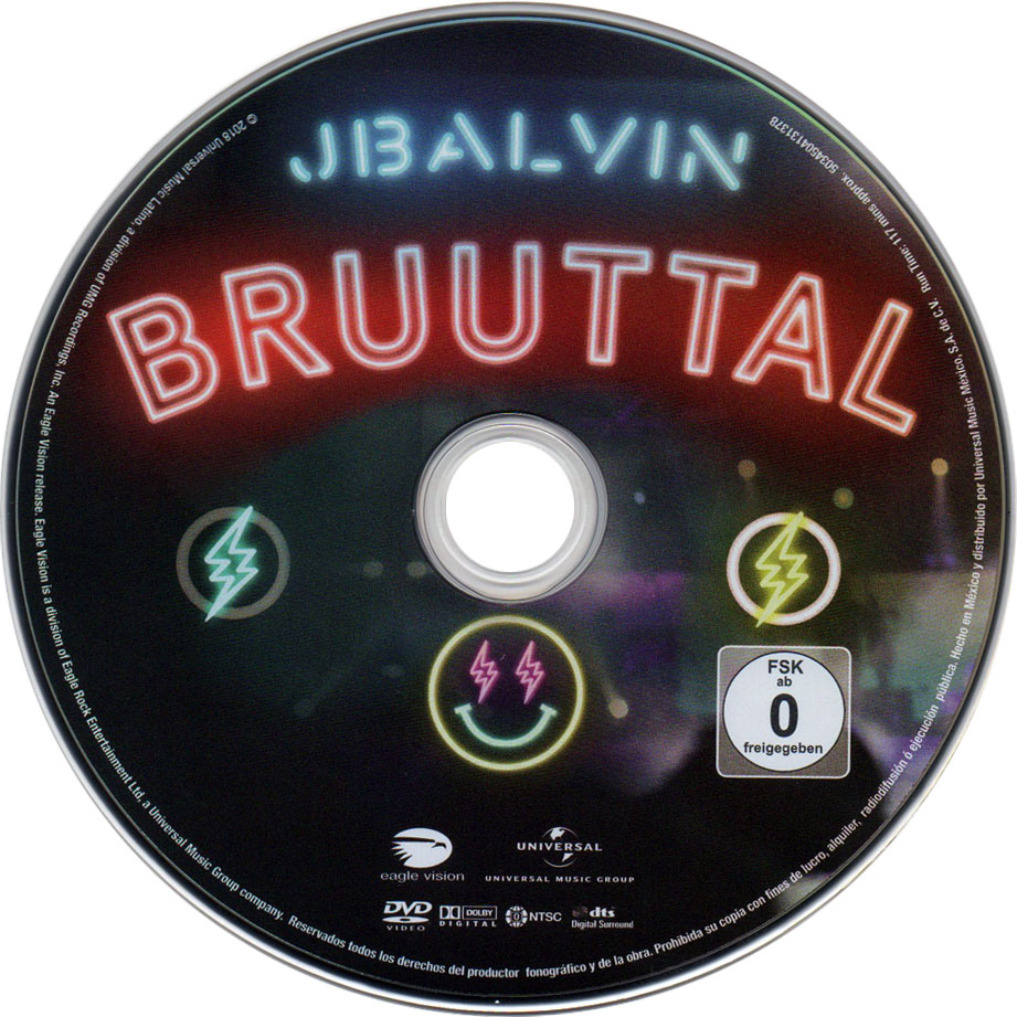 Cartula Dvd de J. Balvin - Bruuttal (Dvd)