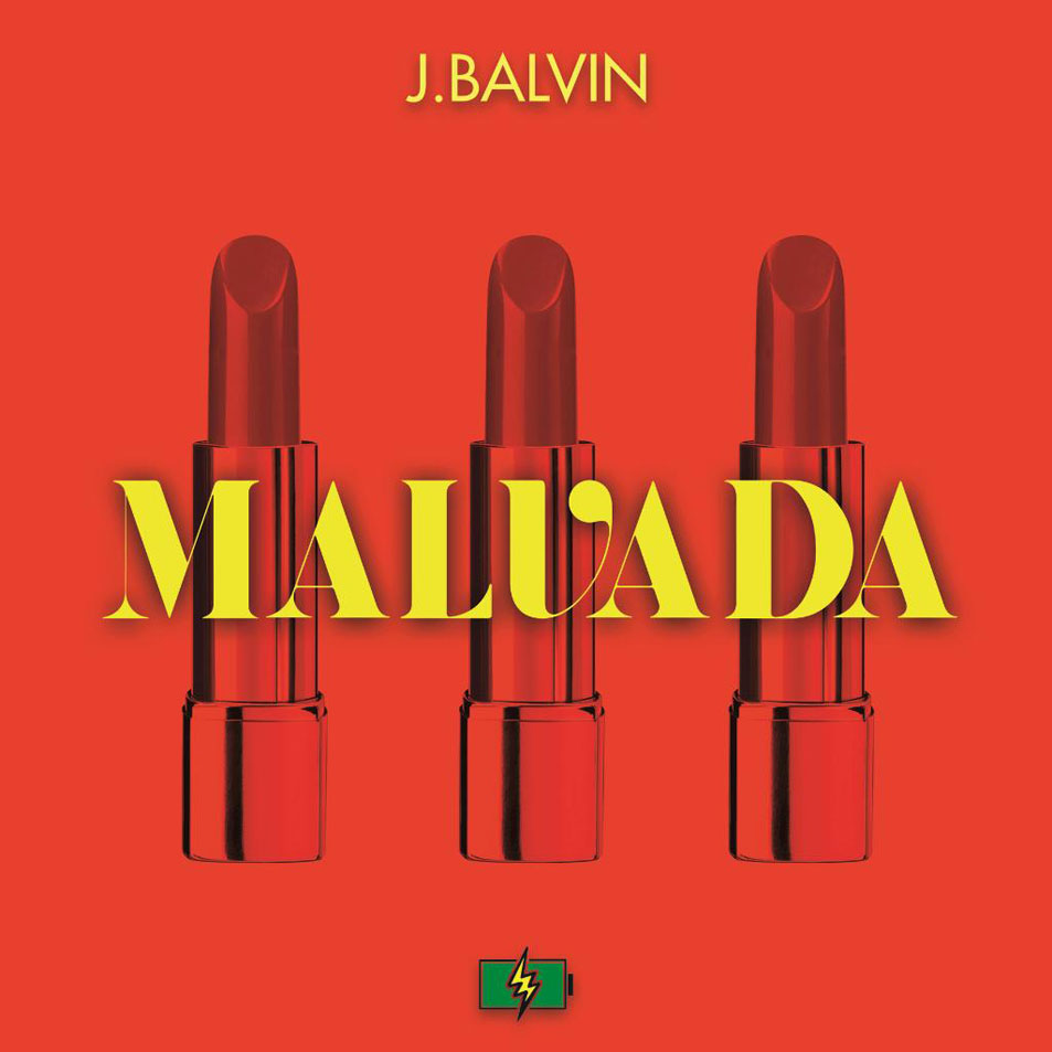 Cartula Frontal de J. Balvin - Malvada (Cd Single)