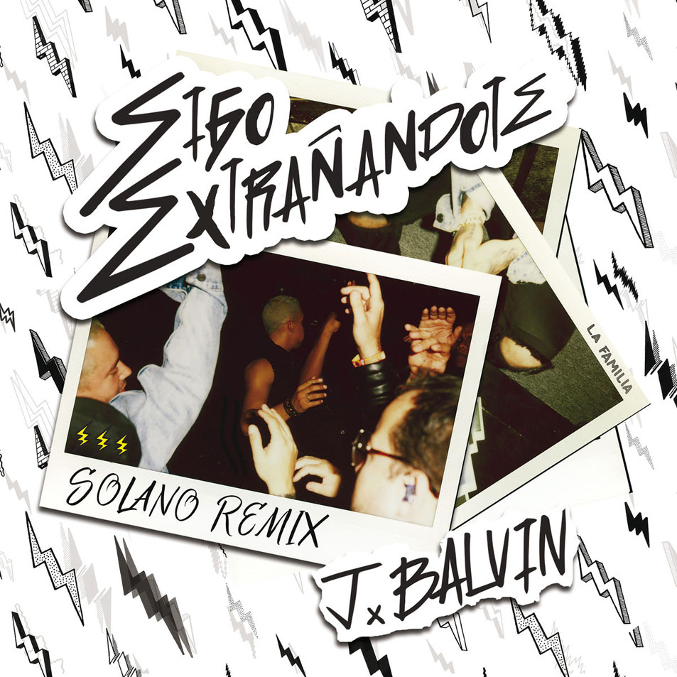 Cartula Frontal de J. Balvin - Sigo Extraandote (Solano Remix) (Cd Single)