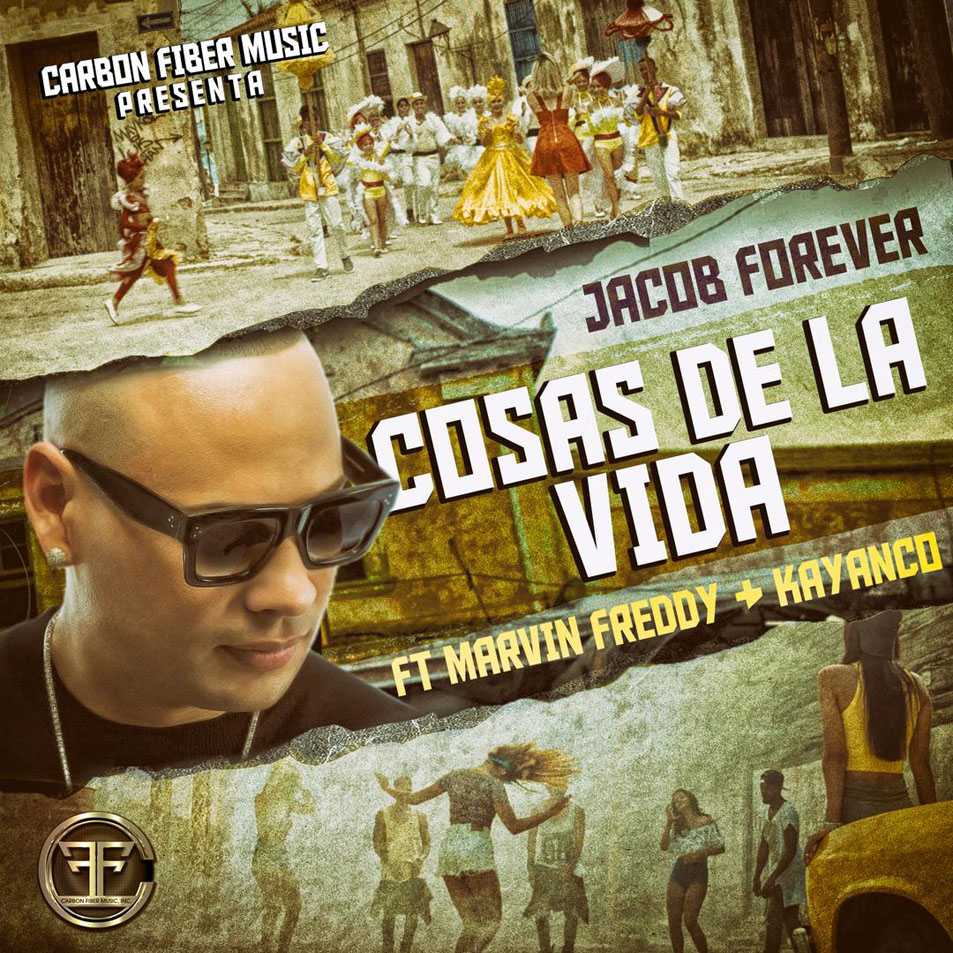 Cartula Frontal de Jacob Forever - Cosas De La Vida (Featuring Marvin Freddy & Kayanco) (Cd Single)