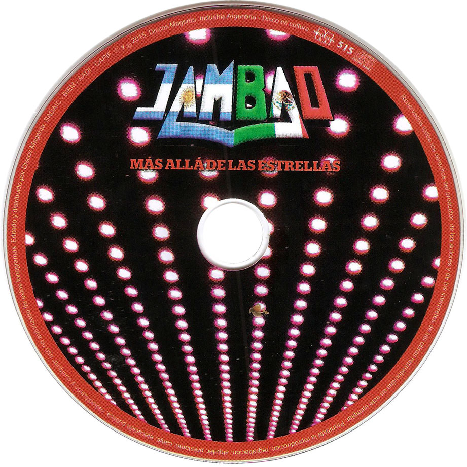 Cartula Cd de Jambao - Mas Alla De Las Estrellas