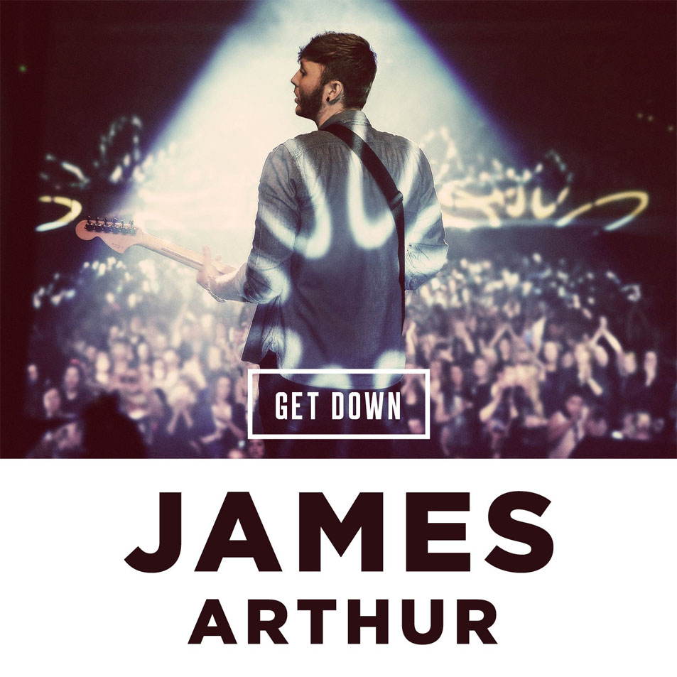 Cartula Frontal de James Arthur - Get Down (Cd Single)