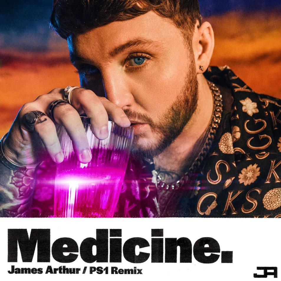 Cartula Frontal de James Arthur - Medicine (Ps1 Remix) (Cd Single)