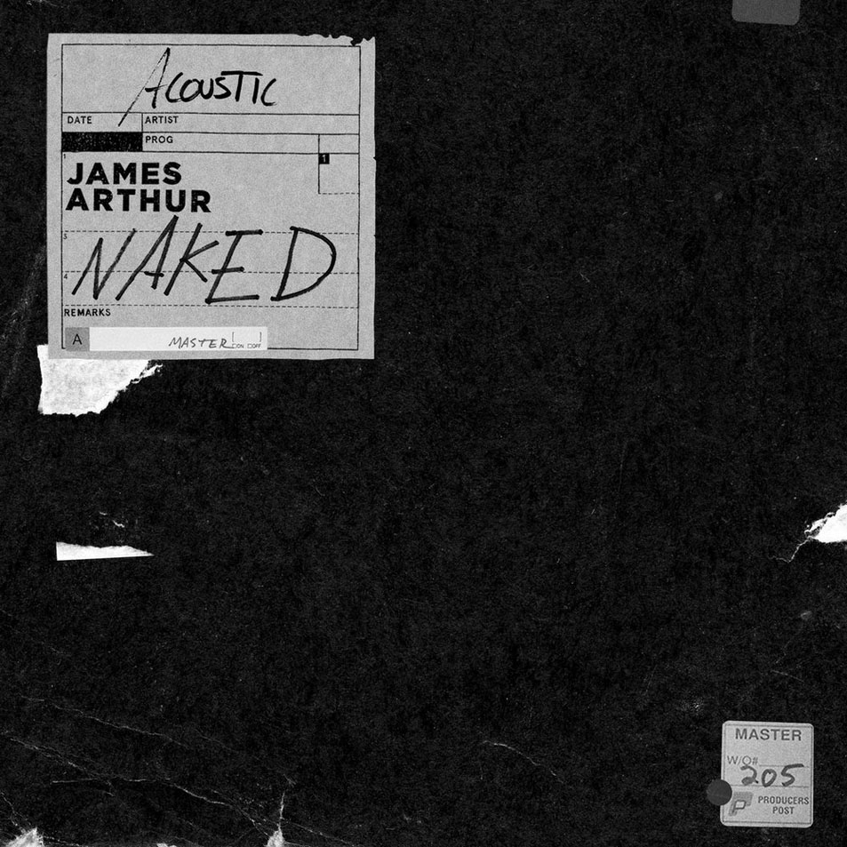 Cartula Frontal de James Arthur - Naked (Acoustic Version) (Cd Single)