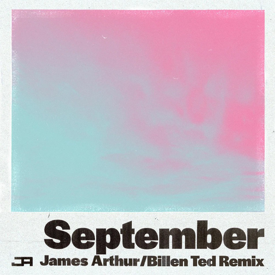 Cartula Frontal de James Arthur - September (Billen Ted Remix) (Cd Single)