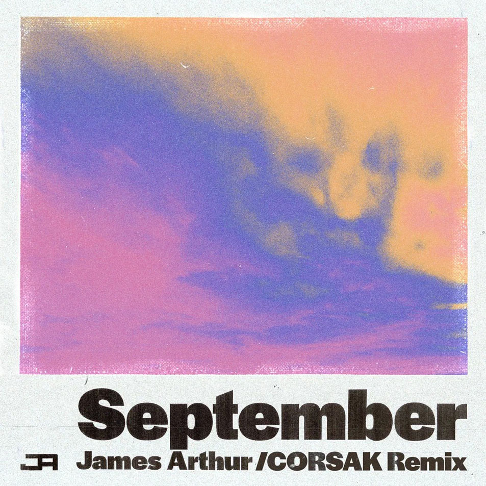 Cartula Frontal de James Arthur - September (Corsak Remix) (Cd Single)