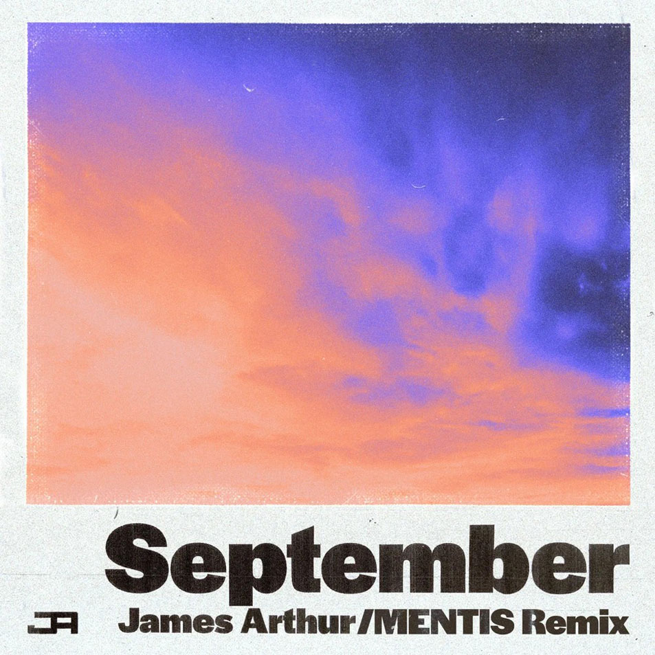 Cartula Frontal de James Arthur - September (Mentis Remix) (Cd Single)