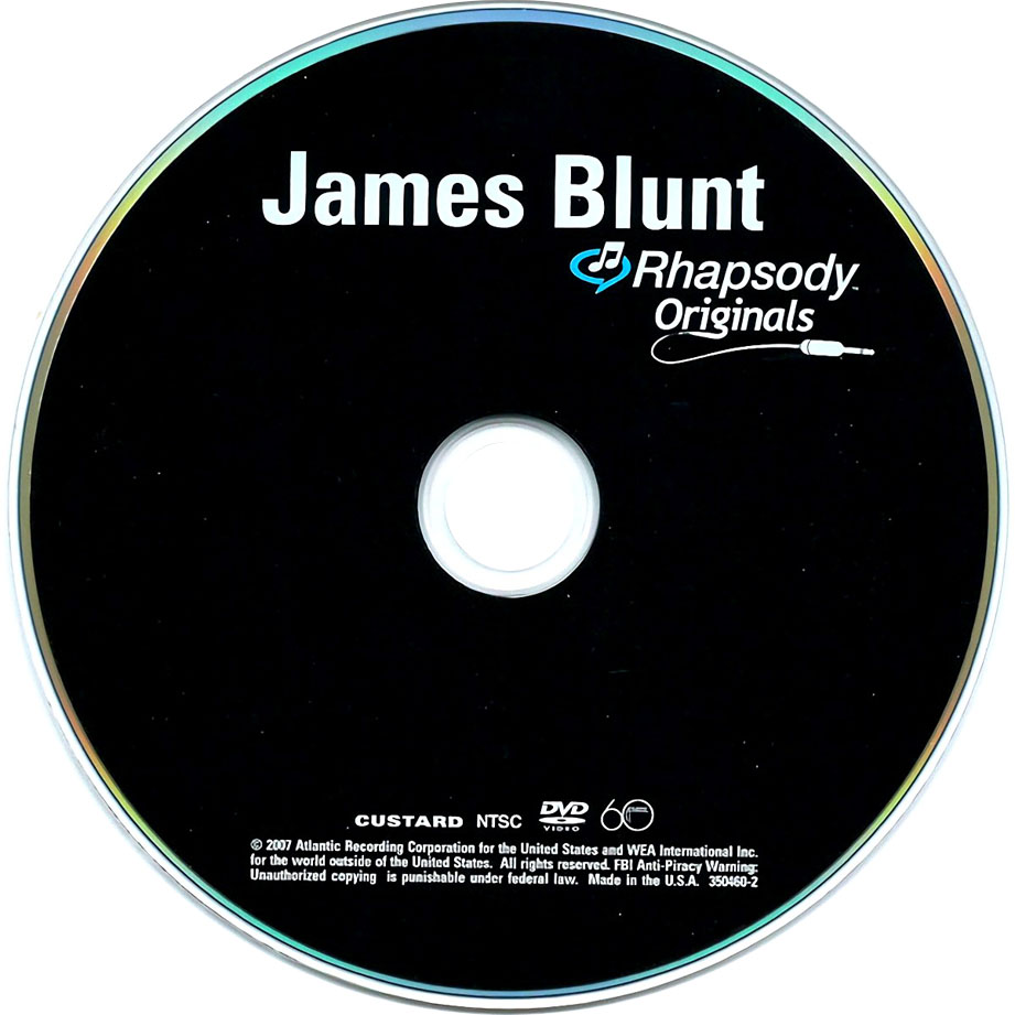 Cartula Cd de James Blunt - Rhapsody Originals (Ep)